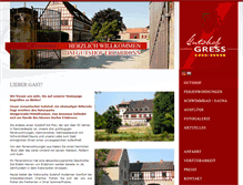 Tablet Screenshot of gutshof-gress.de